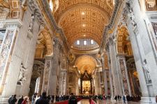 President Ilham Aliyev and first lady Mehriban Aliyeva viewed Sistine Chapel and St. Peter's Basilica in Vatican (PHOTO)