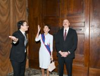 President Ilham Aliyev and first lady Mehriban Aliyeva viewed Sistine Chapel and St. Peter's Basilica in Vatican (PHOTO)