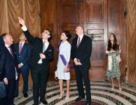 President Ilham Aliyev and first lady Mehriban Aliyeva viewed Sistine Chapel and St. Peter's Basilica in Vatican (PHOTO)