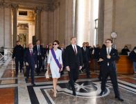 President Ilham Aliyev and first lady Mehriban Aliyeva viewed Sistine Chapel and St. Peter's Basilica in Vatican (PHOTO)
