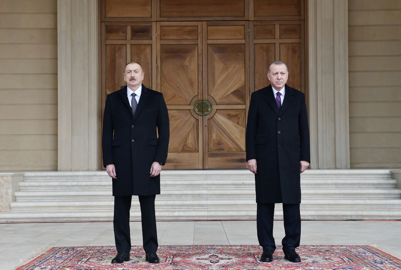 Official welcome ceremony held for Turkish President Recep Tayyip Erdogan in Baku (PHOTO)