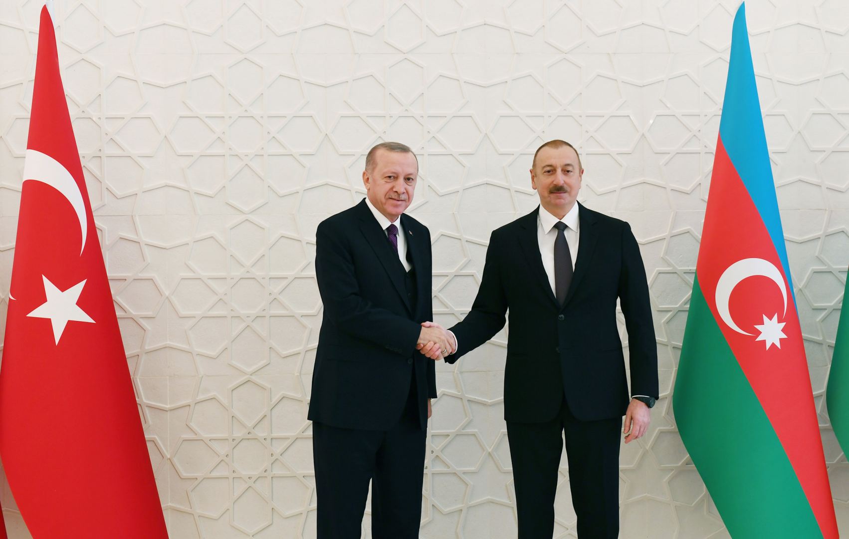 Official welcome ceremony held for Turkish President Recep Tayyip Erdogan in Baku (PHOTO)