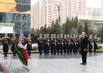 Президент Ильхам Алиев и Первая леди Мехрибан Алиева приняли участие в церемонии почтения памяти жертв Ходжалинского геноцида (ФОТО)