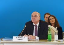 Президент Ильхам Алиев принял участие в VI заседании министров в рамках Консультативного совета "Южного газового коридора" (ФОТО)