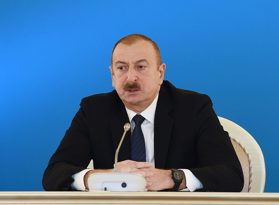 Президент Ильхам Алиев принял участие в VI заседании министров в рамках Консультативного совета "Южного газового коридора" (ФОТО)