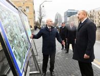 Президент Ильхам Алиев посетил новый парк, куда был перенесен памятник Шаху Исмаилу Хатаи (ФОТО) (версия 2)
