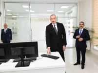 Президент Ильхам Алиев принял участие в открытии комплекса водоочистных установок "Шамкирчай" (ФОТО) (версия 2)