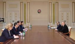 Президент Ильхам Алиев принял делегацию Европейского банка реконструкции и развития (ФОТО) (версия 2)