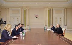 Президент Ильхам Алиев принял делегацию Европейского банка реконструкции и развития (ФОТО) (версия 2)