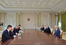 Президент Ильхам Алиев принял делегацию во главе с губернатором Ростовской области (ФОТО/ВИДЕО)