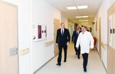 Azerbaijani President Ilham Aliyev inaugurates Goranboy District Central Hospital (PHOTO)