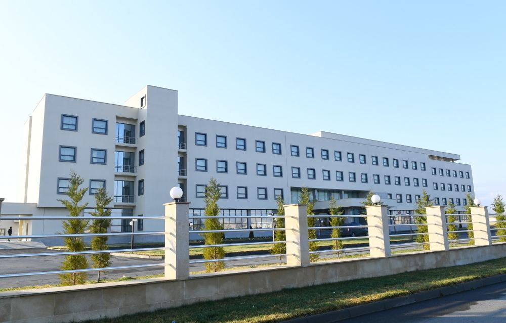 Azerbaijani President Ilham Aliyev inaugurates Goranboy District Central Hospital (PHOTO)