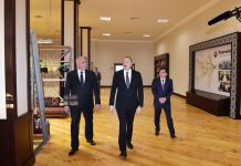 Президент Ильхам Алиев ознакомился с деятельностью Газахского филиала ОАО "Азерхалча" (ФОТО)
