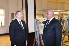 Президент Ильхам Алиев ознакомился с деятельностью Газахского филиала ОАО "Азерхалча" (ФОТО)