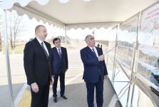Президент Ильхам Алиев принял участие в открытии автомагистрали Даш Салахлы-Уркмезли-Демирчиляр  (ФОТО)