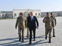 President Ilham Aliyev attended inauguration of Defense Ministry’s military unit (PHOTO)