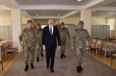 President Ilham Aliyev attended inauguration of Defense Ministry’s military unit (PHOTO)