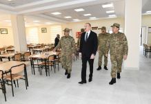President Ilham Aliyev attended inauguration of Defense Ministry’s military unit (PHOTO)