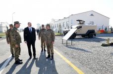 President Ilham Aliyev attended inauguration of Defense Ministry’s military unit (PHOTO)