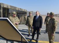 President Ilham Aliyev attended inauguration of Defense Ministry’s military unit (PHOTO)