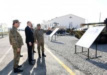 President Ilham Aliyev attended inauguration of Defense Ministry’s military unit (PHOTO)