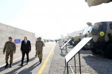 President Ilham Aliyev attended inauguration of Defense Ministry’s military unit (PHOTO)