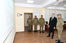 President Ilham Aliyev attended inauguration of Defense Ministry’s military unit (PHOTO)