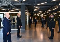 Президент Ильхам Алиев принял участие в открытии комплекса “ASAN Həyat” в Товузе (ФОТО)