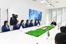 Президент Ильхам Алиев принял участие в открытии комплекса “ASAN Həyat” в Товузе (ФОТО)