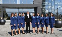 Президент Ильхам Алиев принял участие в открытии комплекса “ASAN Həyat” в Товузе (ФОТО)