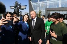 Президент Ильхам Алиев принял участие в открытии комплекса “ASAN Həyat” в Товузе (ФОТО)