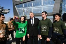 Президент Ильхам Алиев принял участие в открытии комплекса “ASAN Həyat” в Товузе (ФОТО)