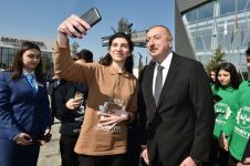 Президент Ильхам Алиев принял участие в открытии комплекса “ASAN Həyat” в Товузе (ФОТО)