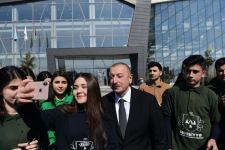 Президент Ильхам Алиев принял участие в открытии комплекса “ASAN Həyat” в Товузе (ФОТО)