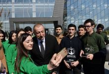 Президент Ильхам Алиев принял участие в открытии комплекса “ASAN Həyat” в Товузе (ФОТО)