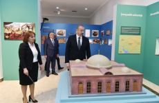 Президент Ильхам Алиев  принял участие в открытии историко-краеведческого музея в Товузе (ФОТО)
