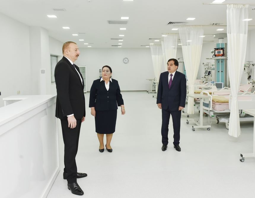 Сдана в пользование Газахская районная центральная больница (ФОТО)