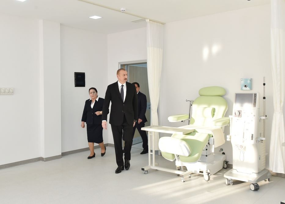 Сдана в пользование Газахская районная центральная больница (ФОТО)