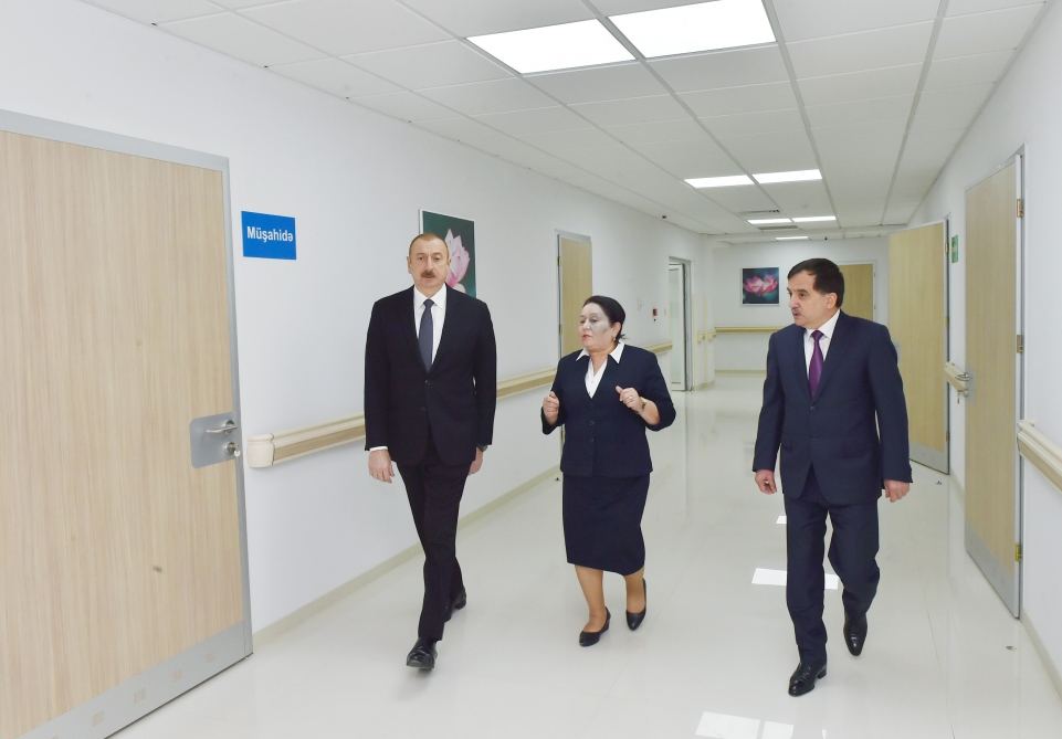 Сдана в пользование Газахская районная центральная больница (ФОТО)