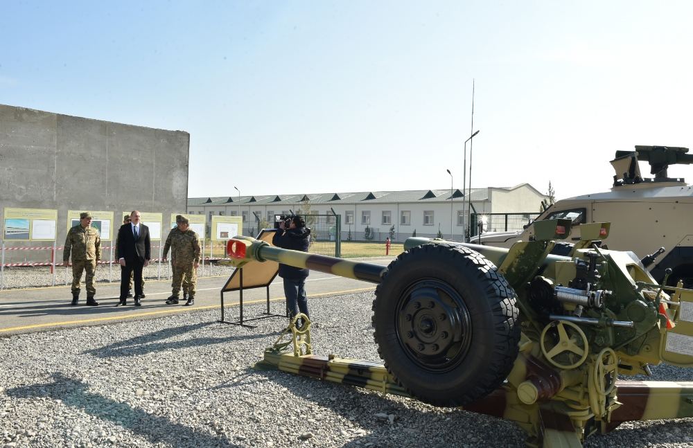 President Ilham Aliyev attended inauguration of Defense Ministry’s military unit (PHOTO)