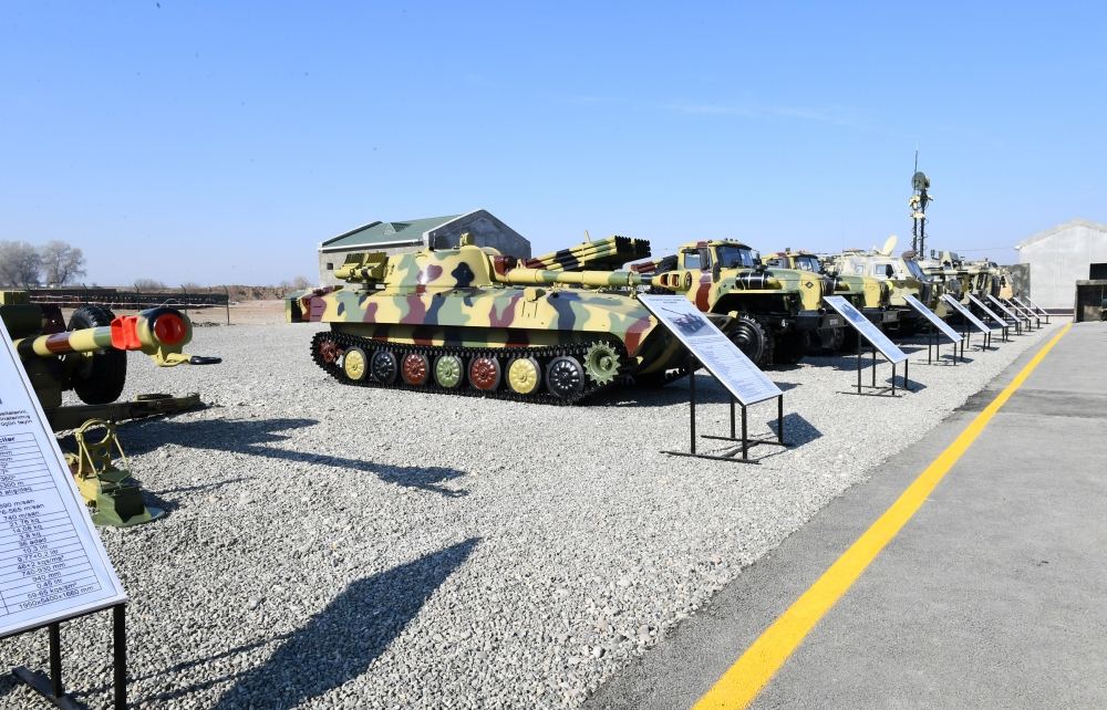 President Ilham Aliyev attended inauguration of Defense Ministry’s military unit (PHOTO)