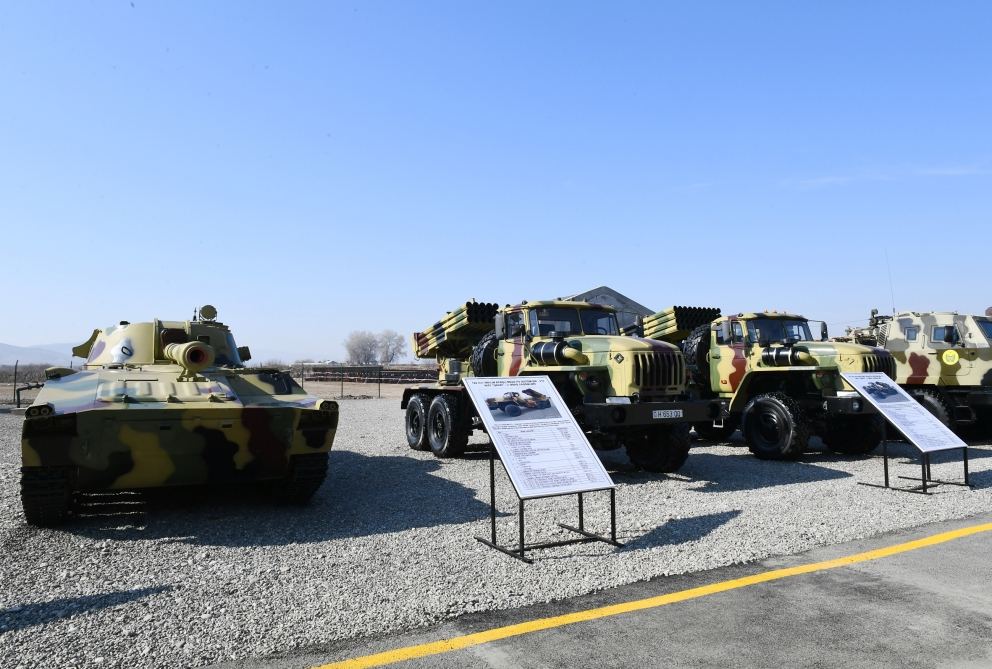 President Ilham Aliyev attended inauguration of Defense Ministry’s military unit (PHOTO)