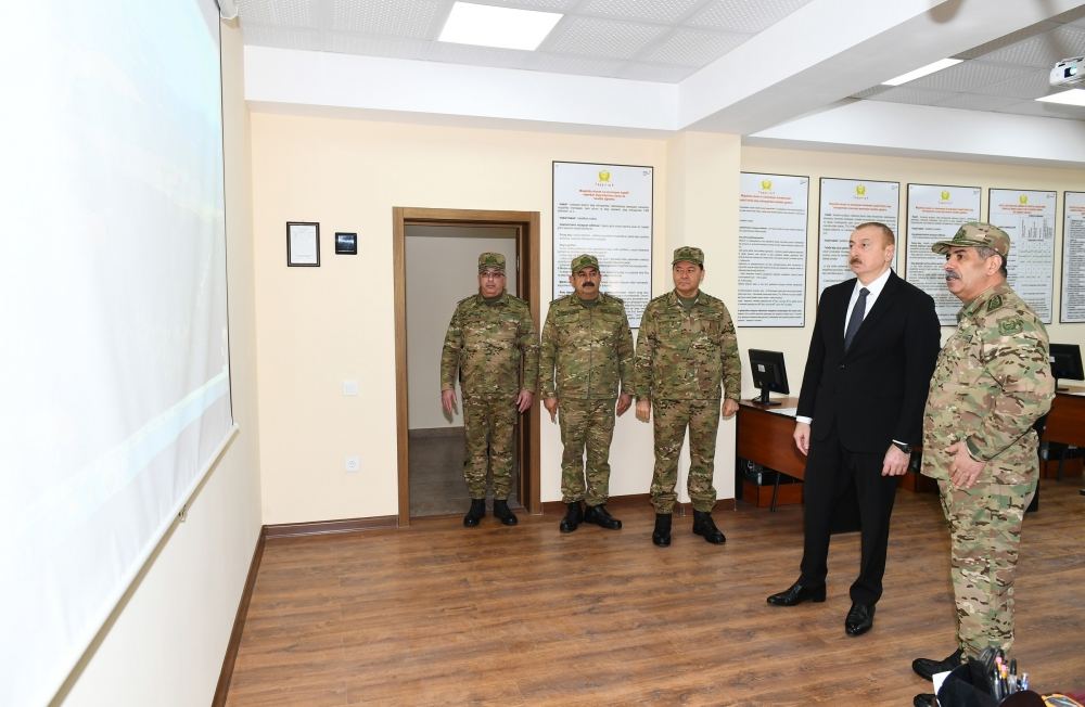 President Ilham Aliyev attended inauguration of Defense Ministry’s military unit (PHOTO)