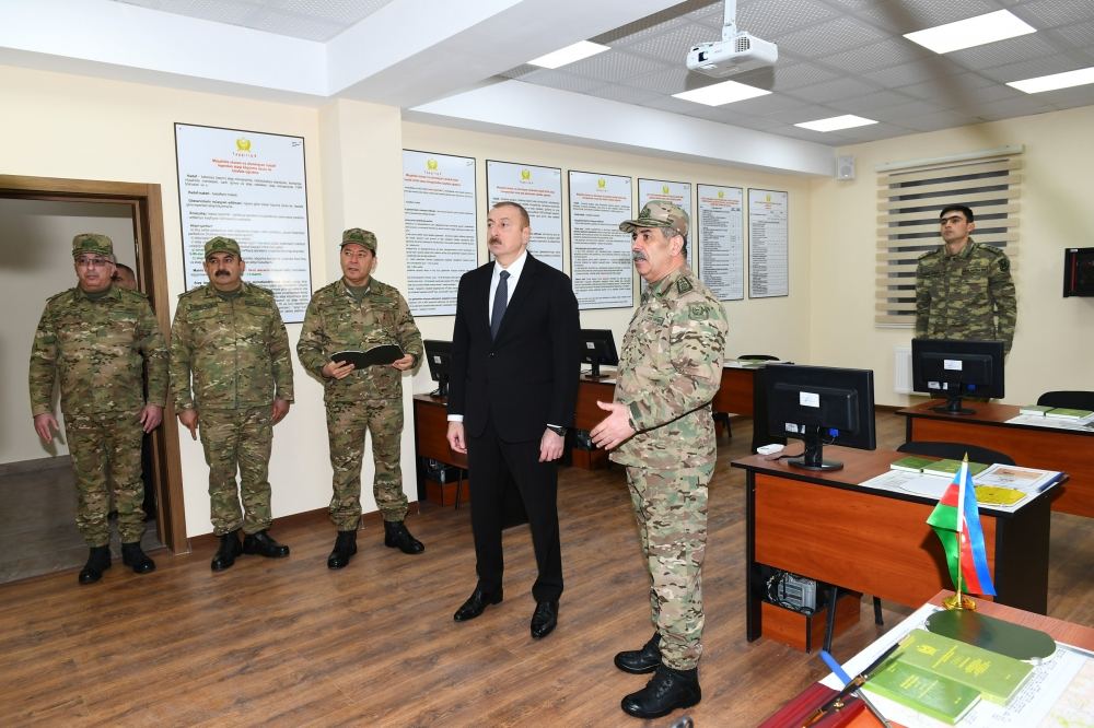 President Ilham Aliyev attended inauguration of Defense Ministry’s military unit (PHOTO)