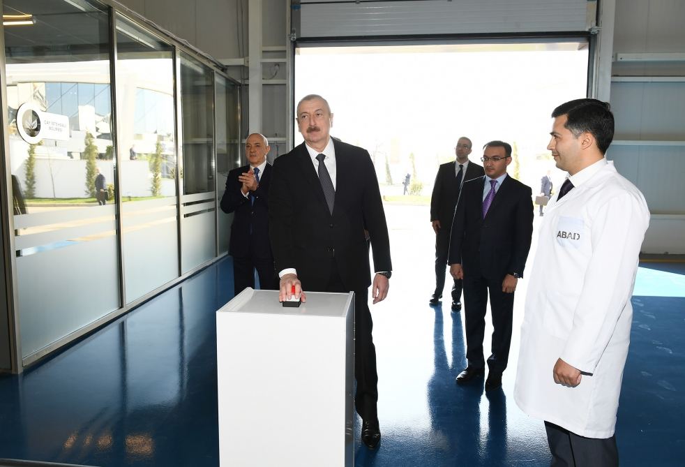 Президент Ильхам Алиев принял участие в открытии комплекса “ASAN Həyat” в Товузе (ФОТО)