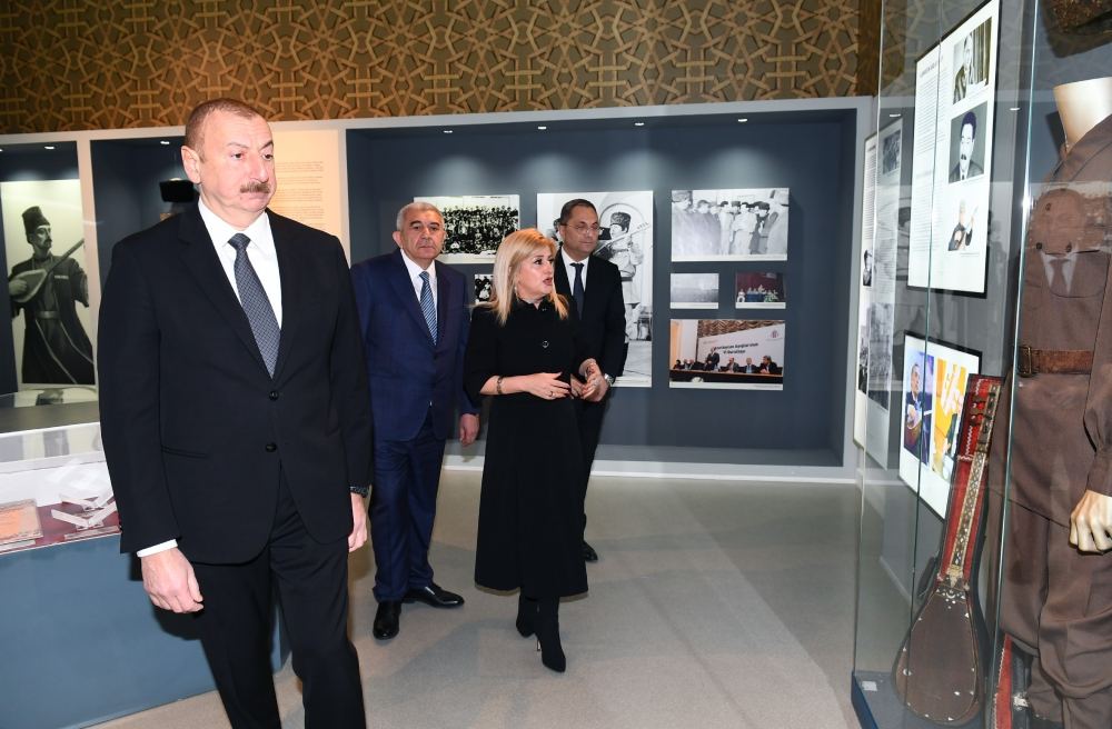 Президент Ильхам Алиев принял участие в открытии Государственного музея ашугского искусства в Товузе (ФОТО) (версия 2)