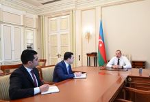 Президент Ильхам Алиев принял Нахида Багирова и Миргасана Сеидова в связи с их назначением на должности глав Исполнительной власти Исмаиллинского и Нефтчалинского районов (ФОТО/ВИДЕО) (версия 2)