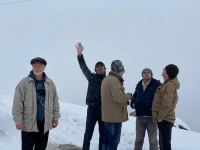 Art Zone среди заснеженных горных вершин Азербайджана (ФОТО)