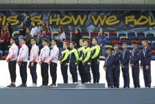 Церемония награждения Международного турнира AGF Junior Trophy – Азербайджан на третьем месте в командном зачете (ФОТО)