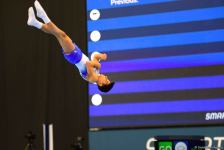 В Баку стартовал Международный турнир по мужской спортивной гимнастике AGF Junior Trophy (ФОТО)